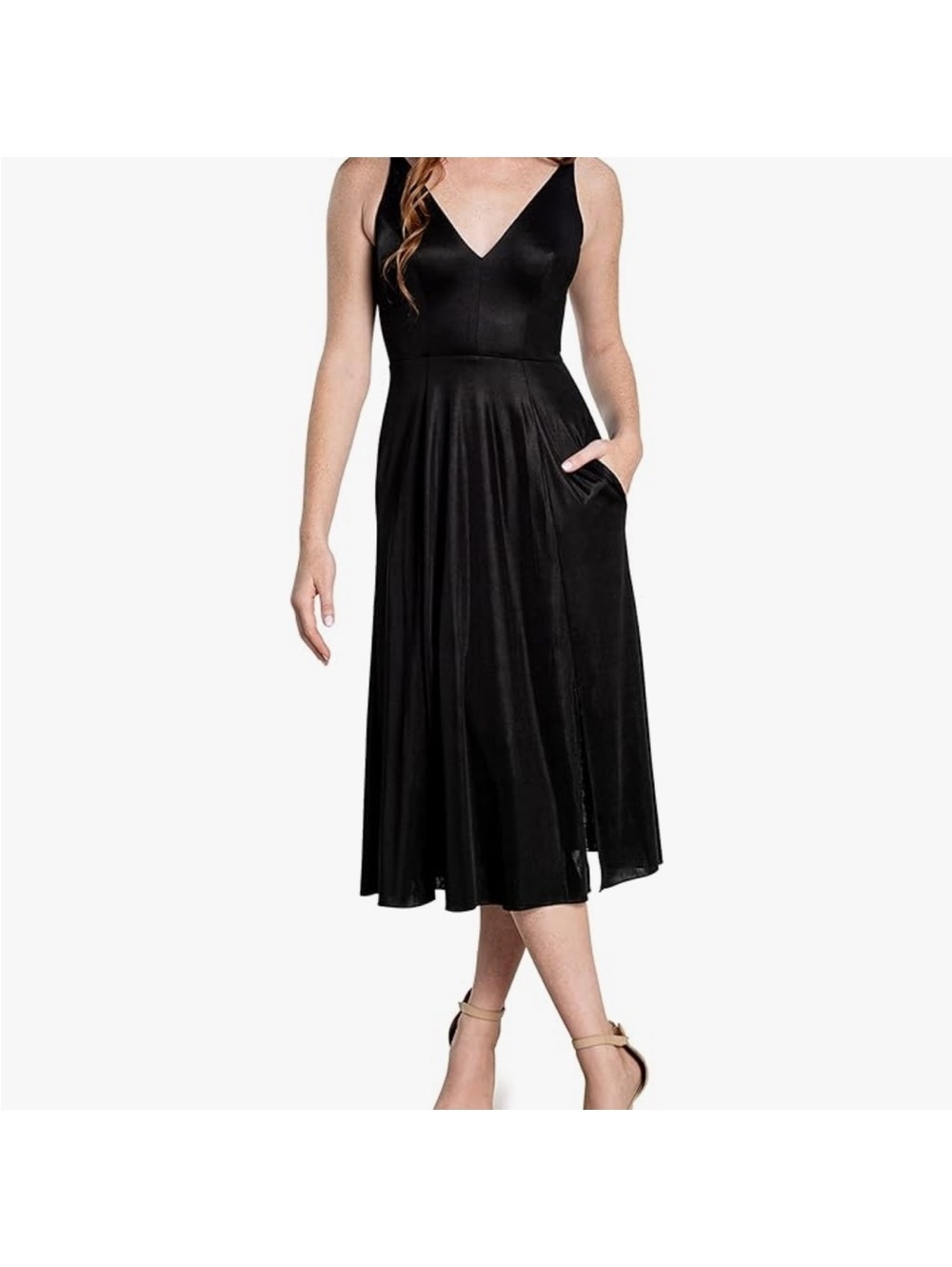 Serafina dress the population Midi Dress